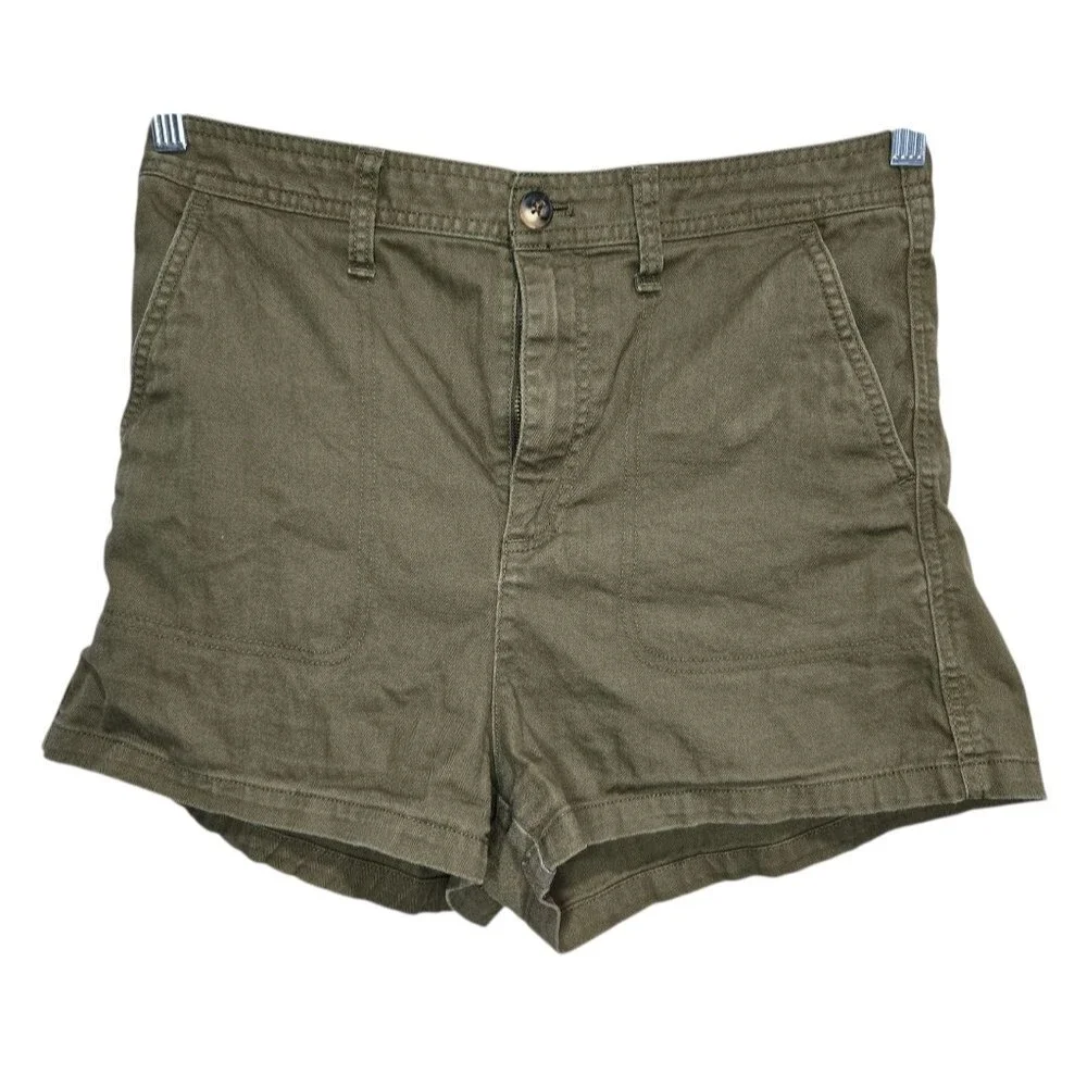Madewell Women's Olive Shorts